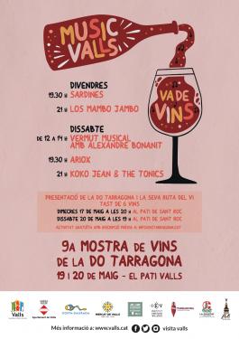 Els vins de la Societat Agr&iacute;cola de Valls, a la Music Valls Va de Vins